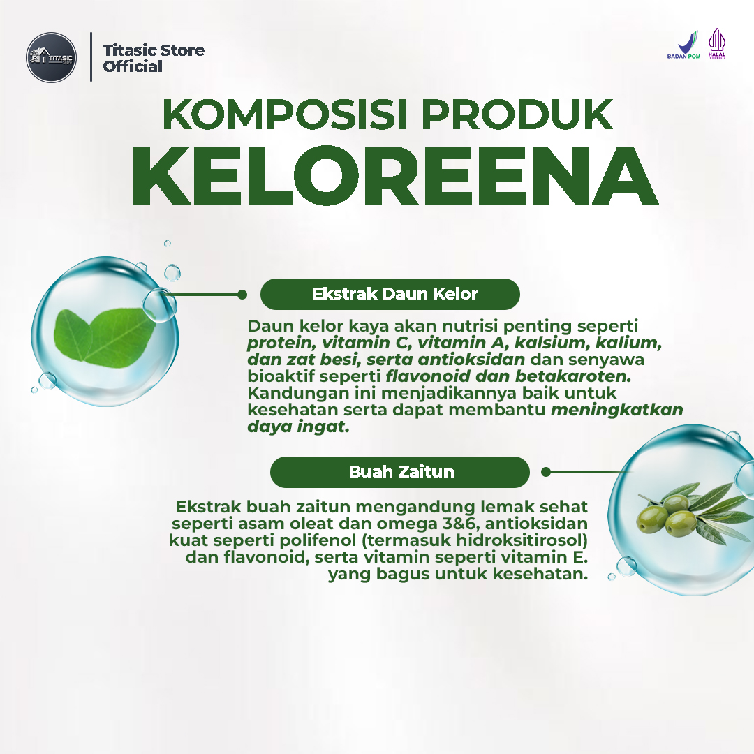 Obat Kencing Terus Menerus Infeksi Saluran Kemih ISK Sering Buang Air Kecil Beser Anyang Anyangan Kencing Nanah Prostat Batu Ginjal Keloreena Original 100% Asli Kapsul Daun Kelor Ekstrak Moringa Oleifera PALING AMPUH Namun Tergantung Kondisi Tubuh 3